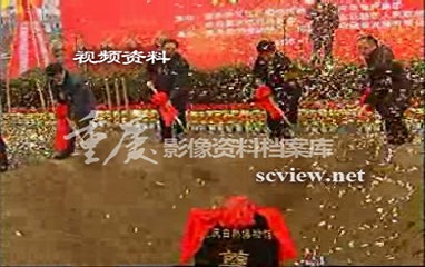 2008年重庆市自然博物馆新馆奠基仪式