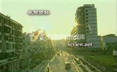 2003年潼南城区一角